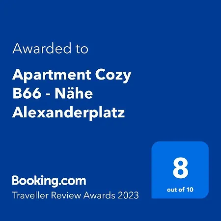 Apartment Cozy B66 - Naehe Alexanderplatz Berlín Exterior foto